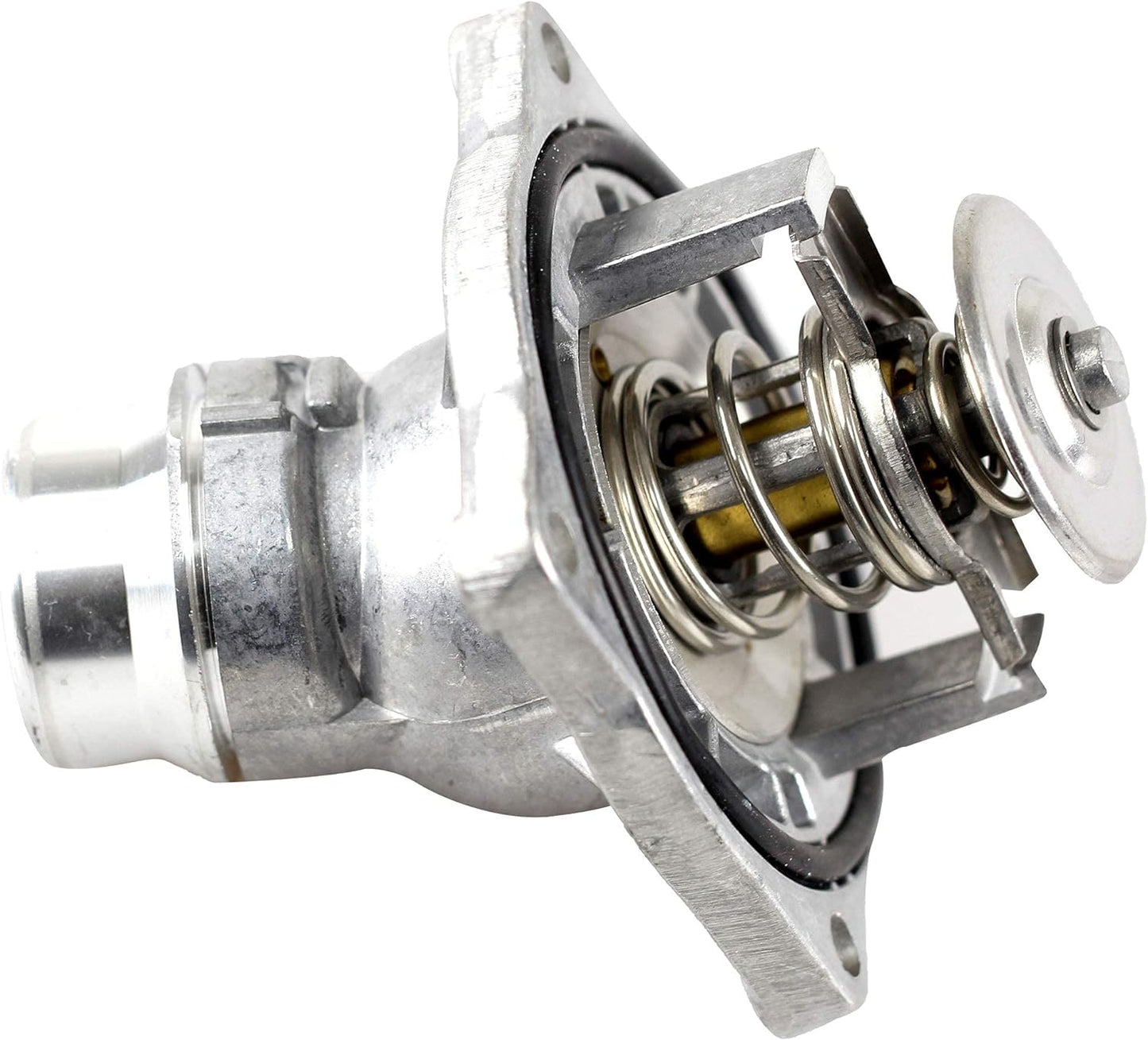 BOXI Thermostat Housing Kit Assembly with Sensor Gasket Fit for Mercedes Benz C230 C280 C300 C350 — product photo 3