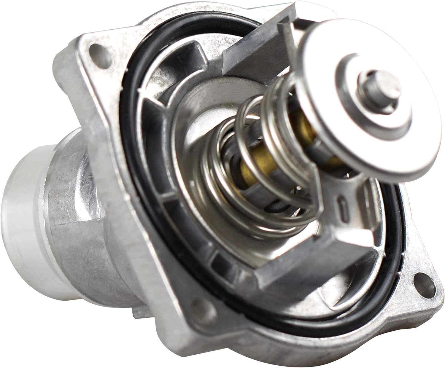 BOXI Thermostat Housing Kit Assembly with Sensor Gasket Fit for Mercedes Benz C230 C280 C300 C350 — product photo 4