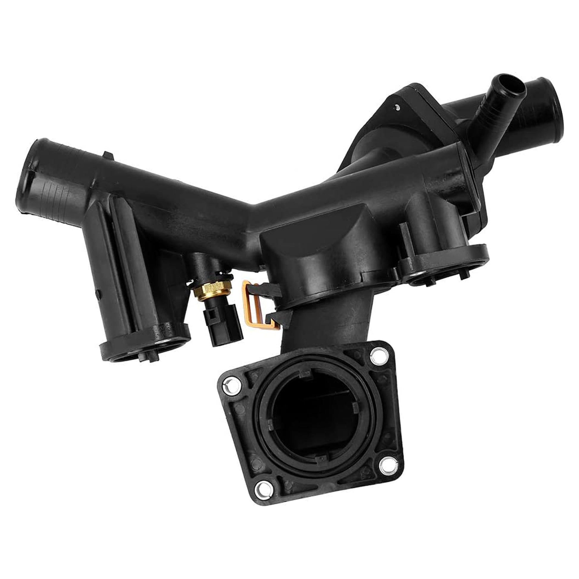 BOXI Thermostat Housing Kit Assembly with Sensor Gasket Fit for Land Rover LR3 2005-2009 — product photo 5