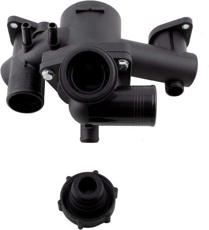 BOXI 902-903 Engine Coolant Thermostat Housing Kit Assembly with Gasket Fit for Lincoln LS — product photo 2