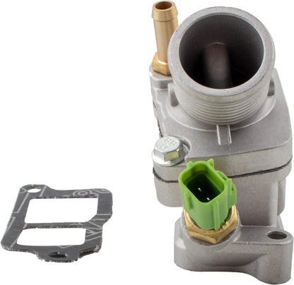 BOXI Thermostat Housing Kit Assembly Fits for Volvo 2005-2009 S60