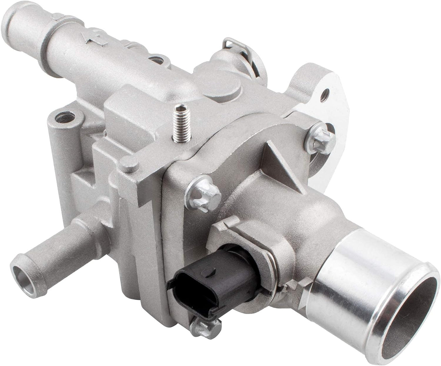 BOXI Engine Coolant Thermostat Housing Aluminum Thermostats Kit Compatible for 2011-2015 — product photo 3