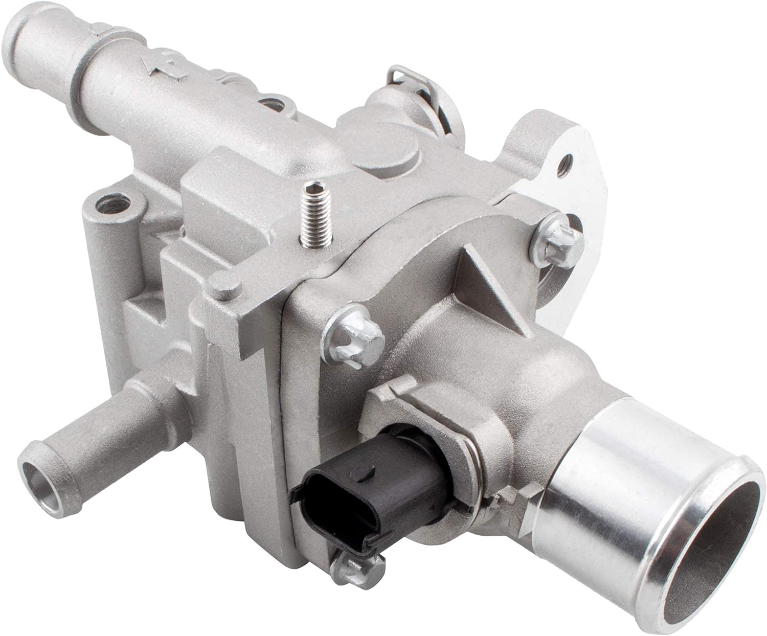 BOXI Engine Coolant Thermostat Housing Aluminum Thermostats Kit Compatible for 2011-2015 — product photo 3