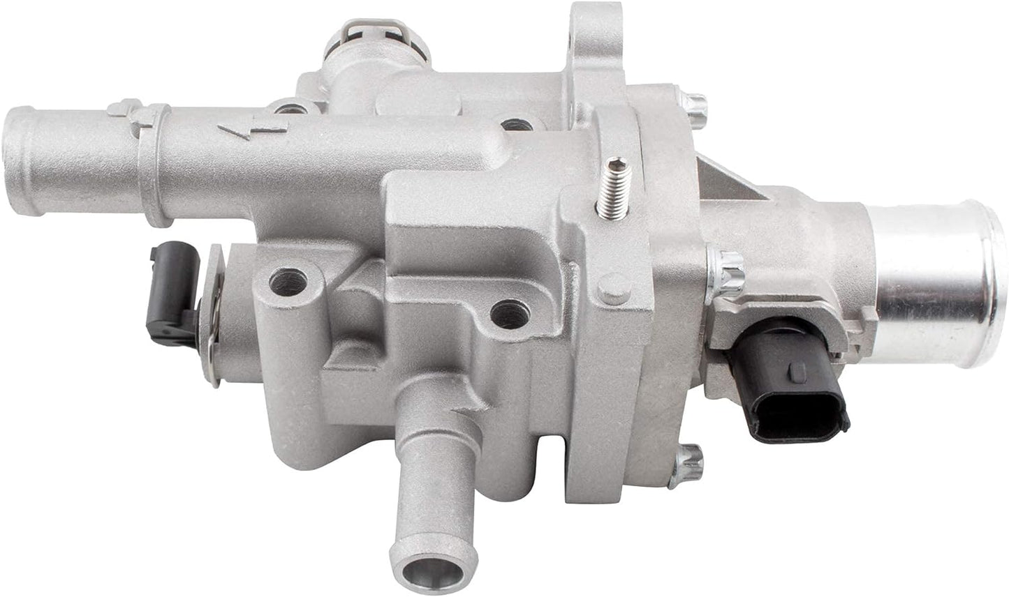 BOXI Engine Coolant Thermostat Housing Aluminum Thermostats Kit Compatible for 2011-2015 — product photo 4