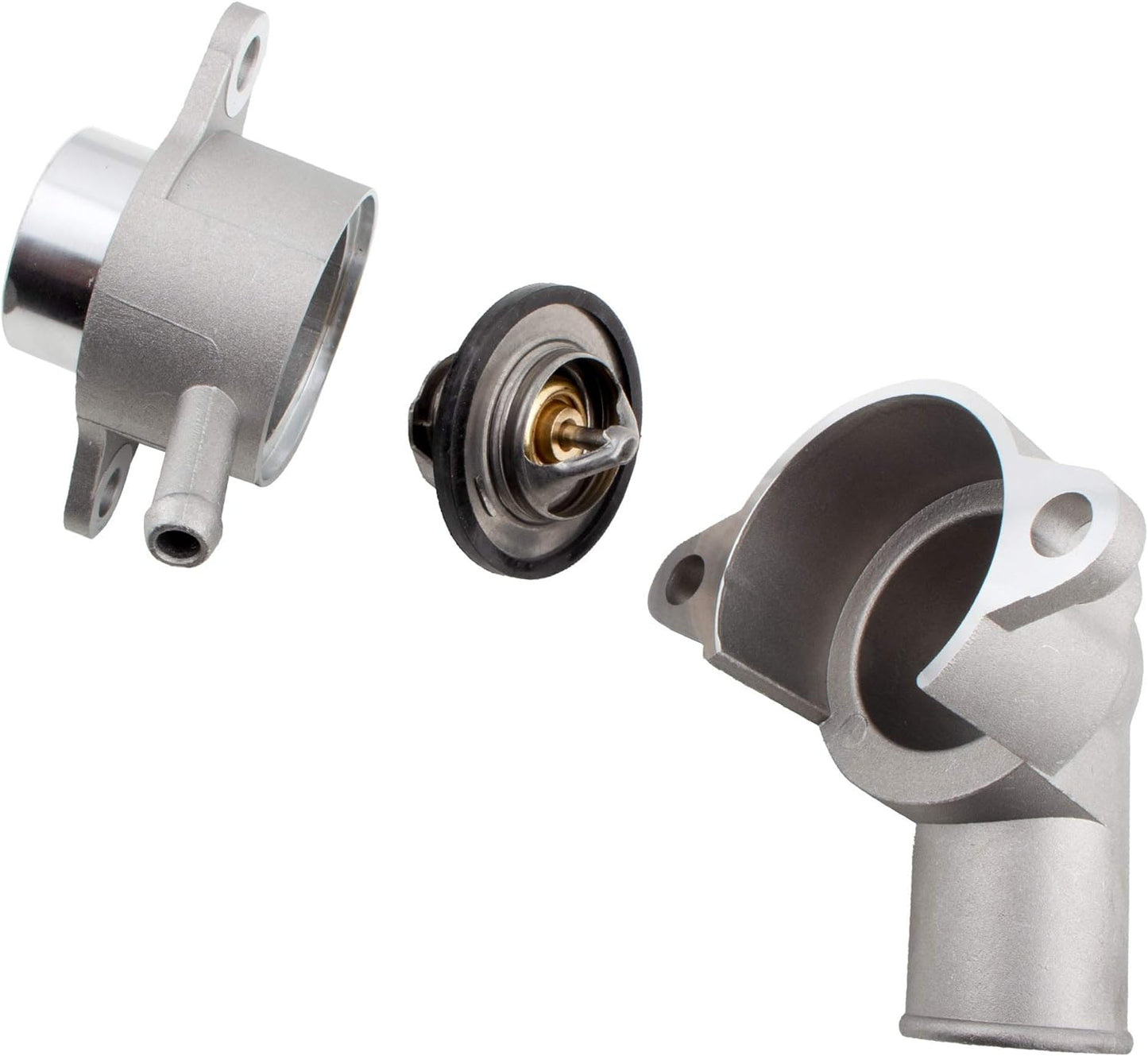 BOXI 902-109 Thermostat Housing Kit Assembly Fit for 2004-2008 for Chevy Aveo