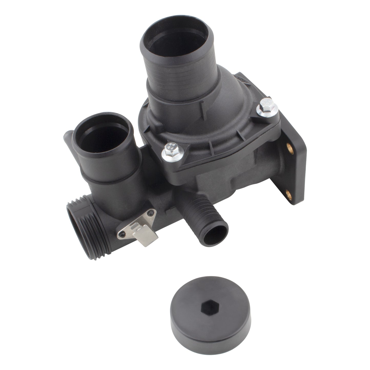 BOXI Thermostat Housing Kit Assembly Fit for Ford Thunderbird 2002