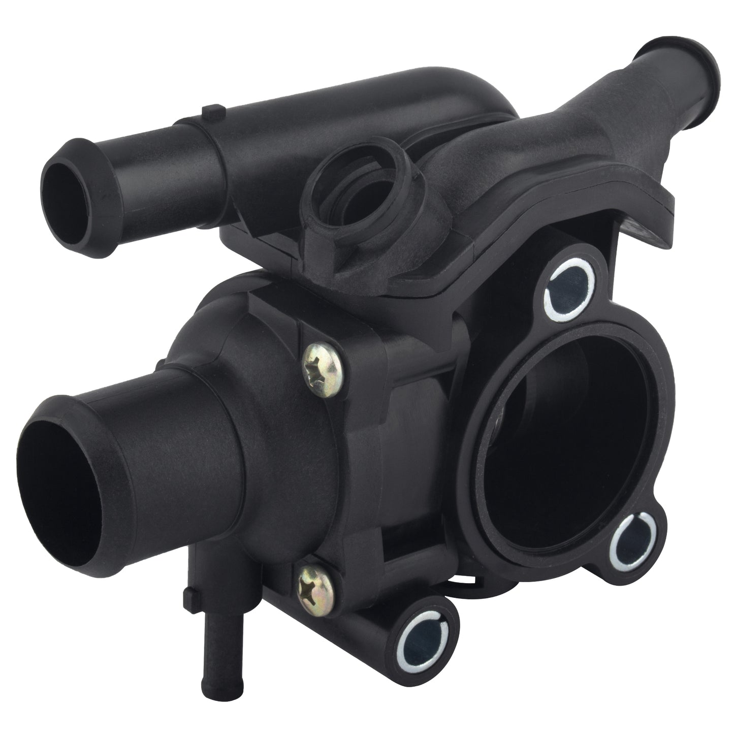 BOXI Thermostat Housing Kit Assembly For Water Outlet Housing & Thermostat Kit for Ford Focus 2000