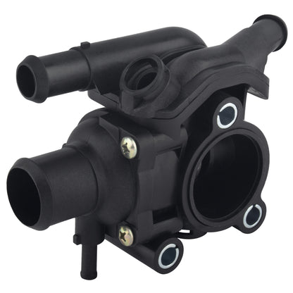 BOXI Thermostat Housing Kit Assembly For Water Outlet Housing & Thermostat Kit for Ford Focus 2000