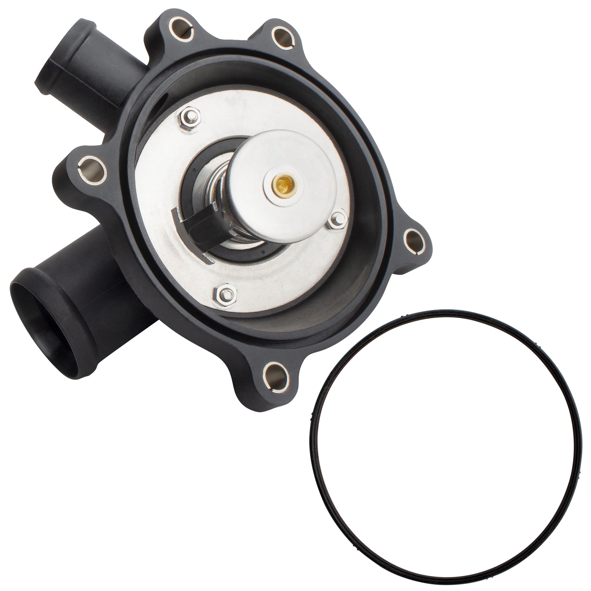 BOXI 902-5179 Engine Coolant Thermostat Housing Assembly Fits for Audi A6 Quattro S6 2007-2011 A8 — product photo 2