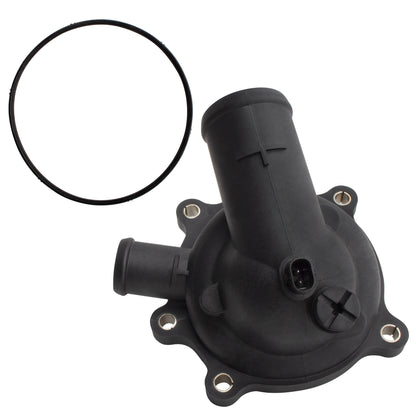 BOXI 902-5179 Engine Coolant Thermostat Housing Assembly Fits for Audi A6 Quattro S6 2007-2011 A8