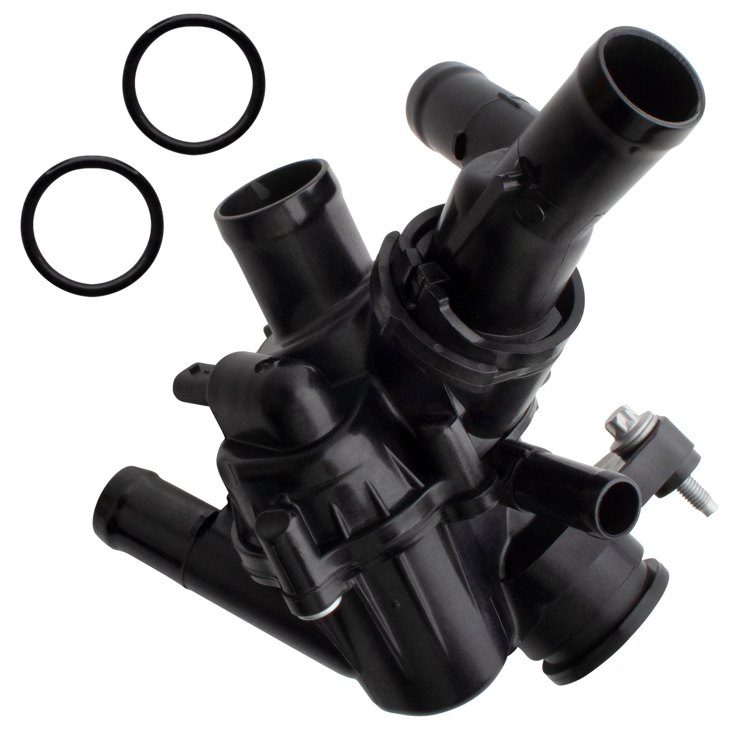BOXI 902-5187 Engine Coolant Thermostat Housing Assembly Fits for Mercedes-Benz A200 A45 AMG B250