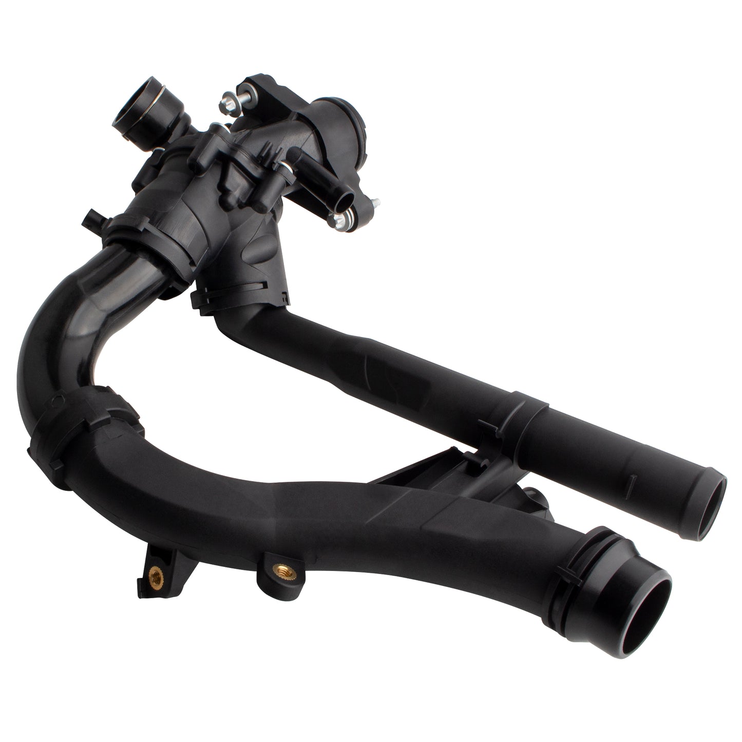 BOXI 902-5842 Engine Coolant Thermostat Housing Assembly Fits for Mercedes-Benz C300 2015-2018