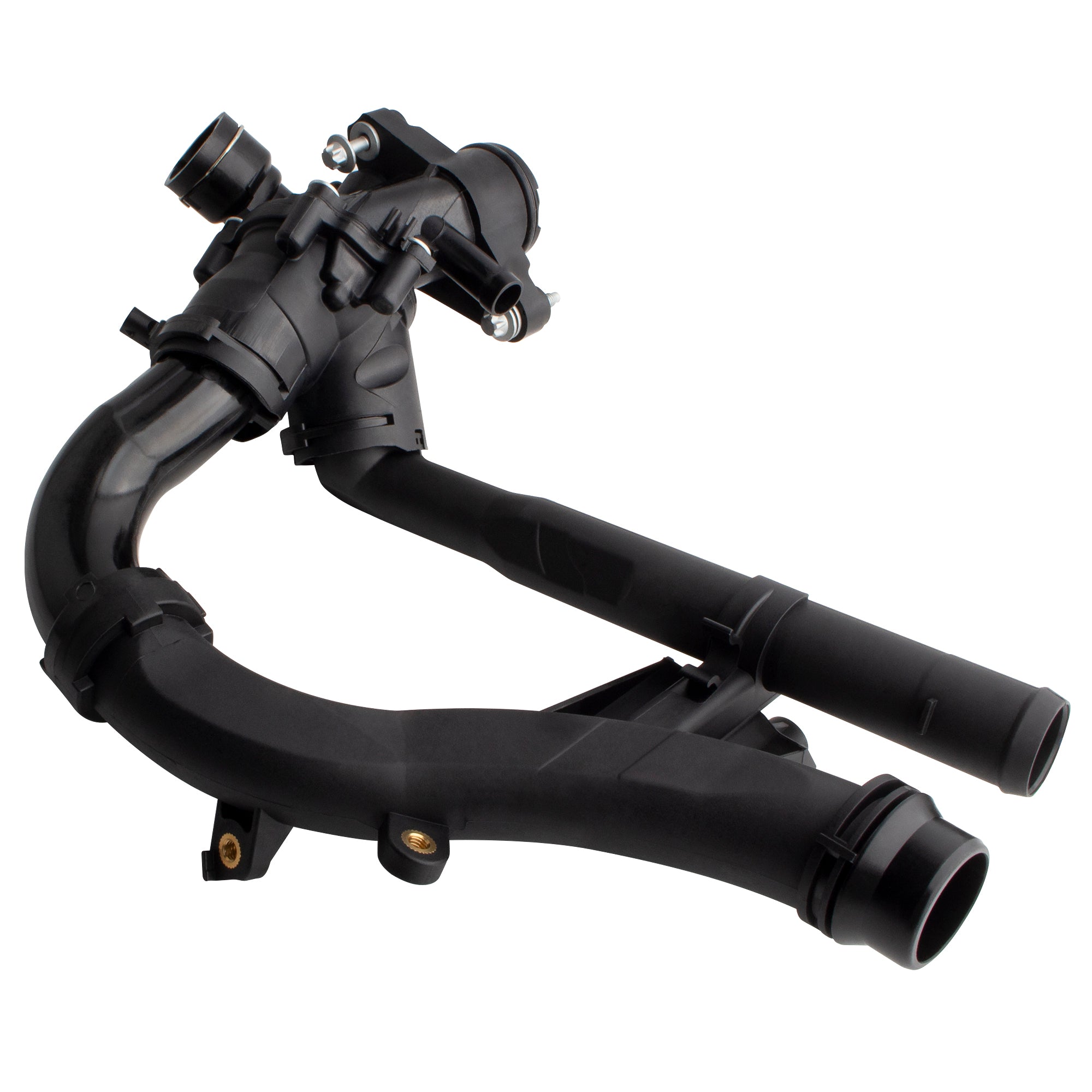 BOXI 902-5842 Engine Coolant Thermostat Housing Assembly Fits for Mercedes-Benz C300 2015-2018