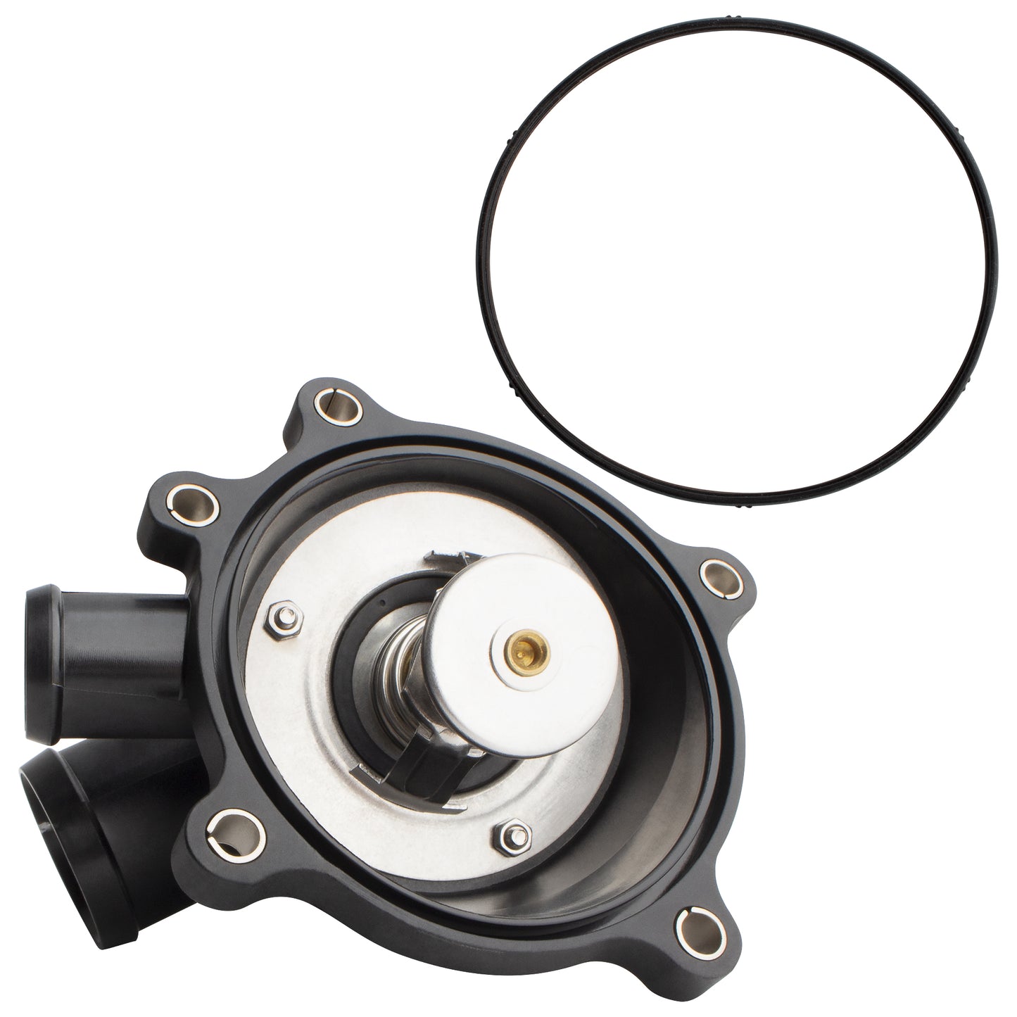 BOXI 902-5873 Engine Coolant Thermostat Housing Assembly Fits for Audi A8 Quattro 2011-2012 RS5 — product photo 2