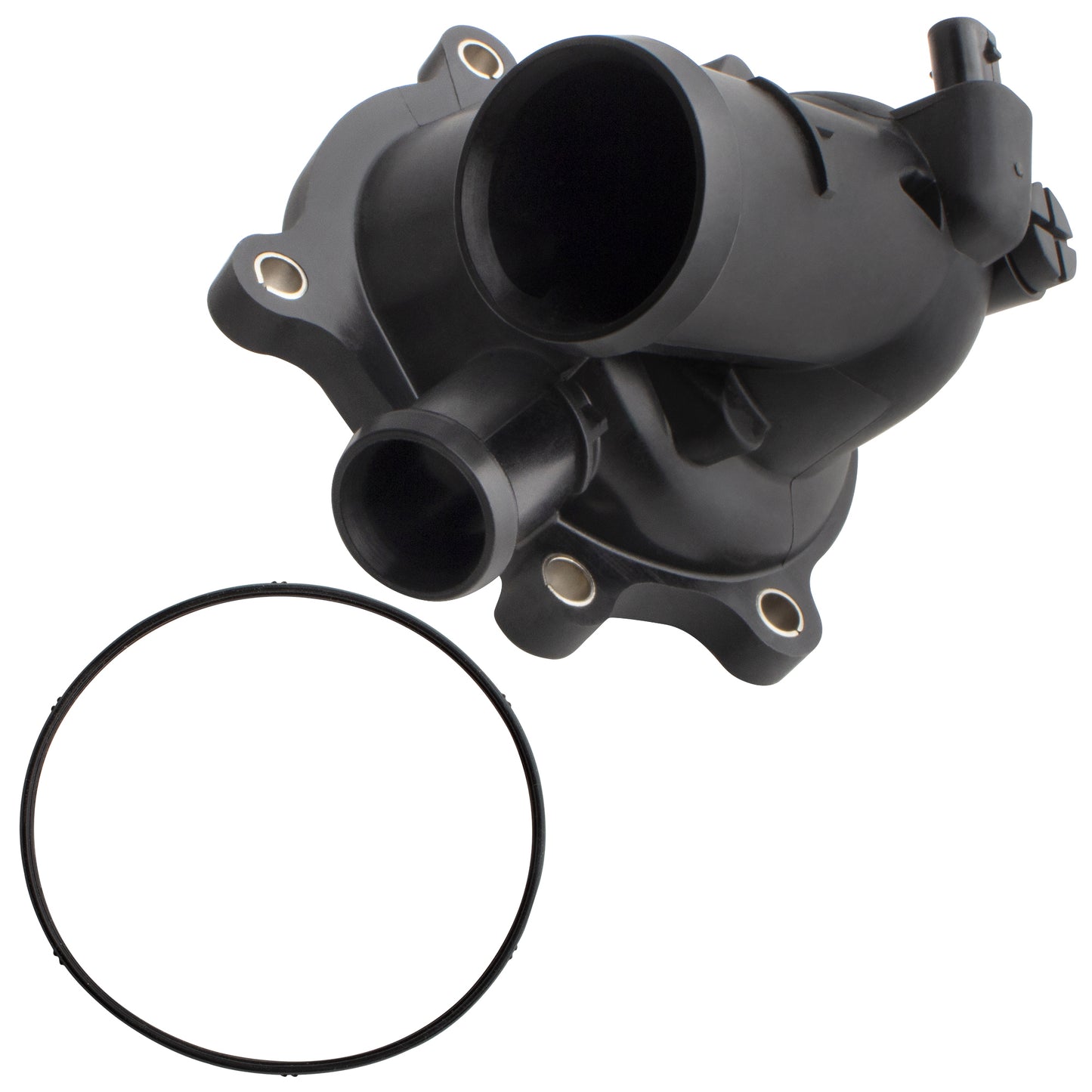 BOXI 902-5873 Engine Coolant Thermostat Housing Assembly Fits for Audi A8 Quattro 2011-2012 RS5 — product photo 3