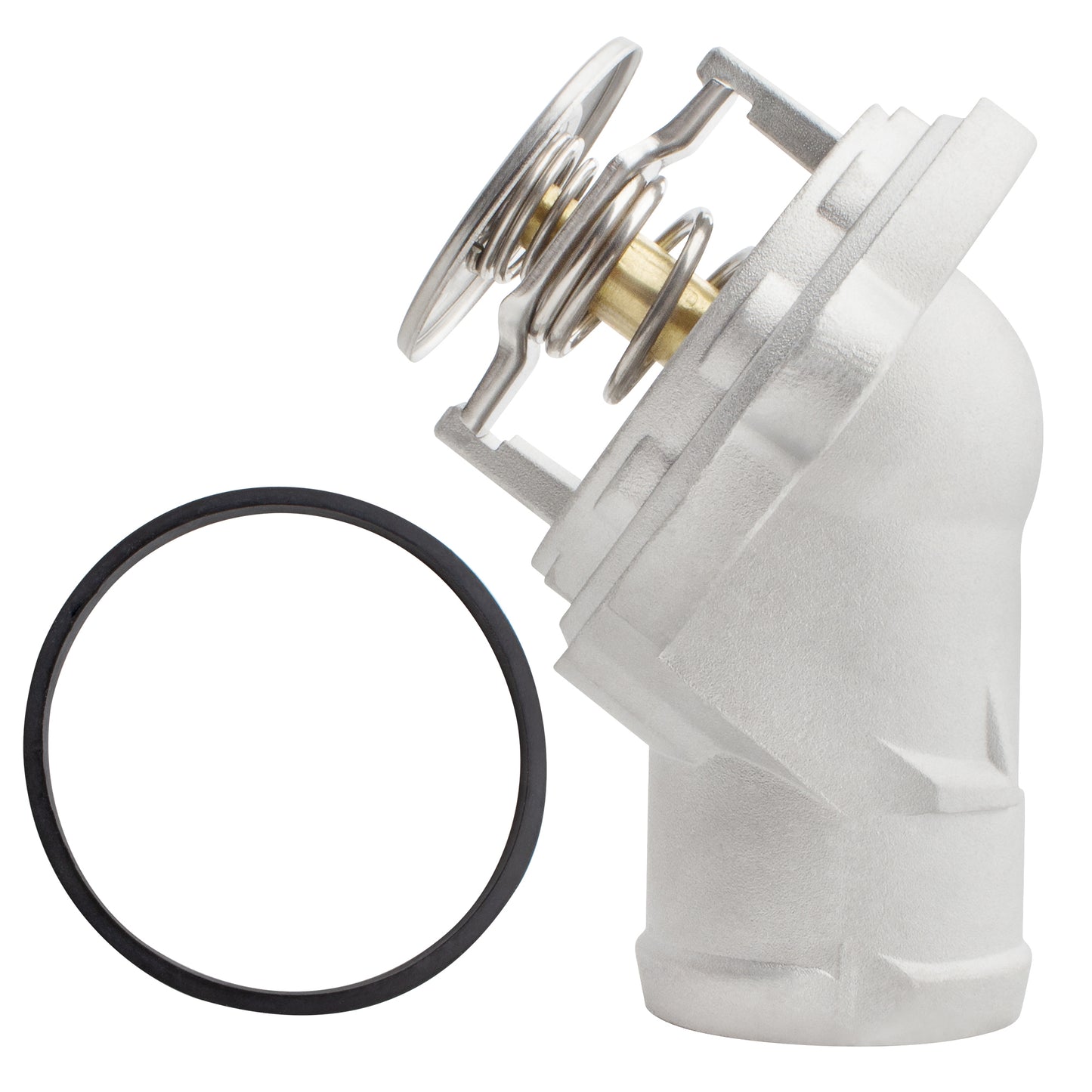 BOXI 902-5911 Engine Coolant Thermostat Housing Assembly Fits for Mercedes-Benz C240 C320 CL500