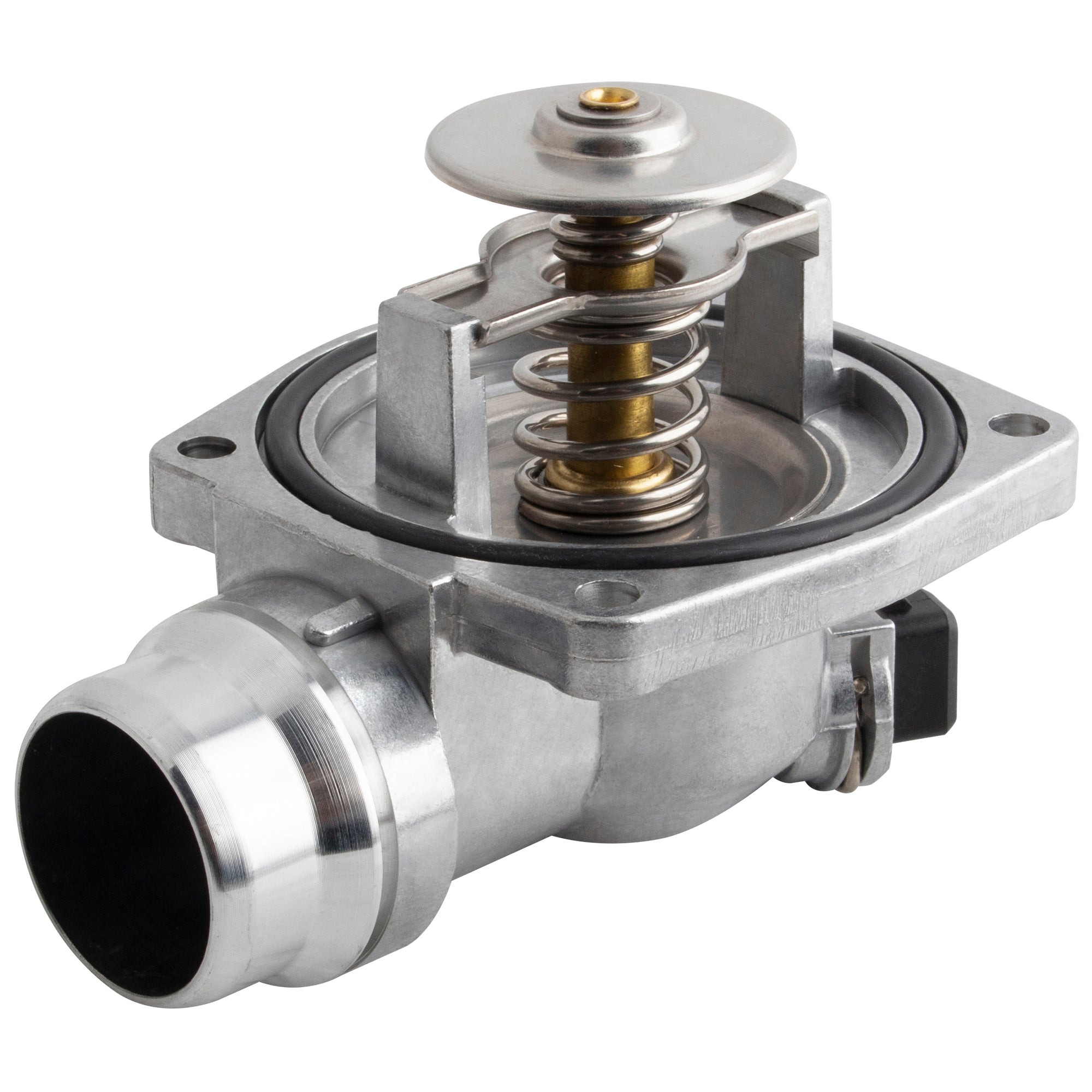 BOXI 902-5824 Engine Coolant Thermostat Housing Assembly With Sensor Fits for BMW 750iL 1998 1999