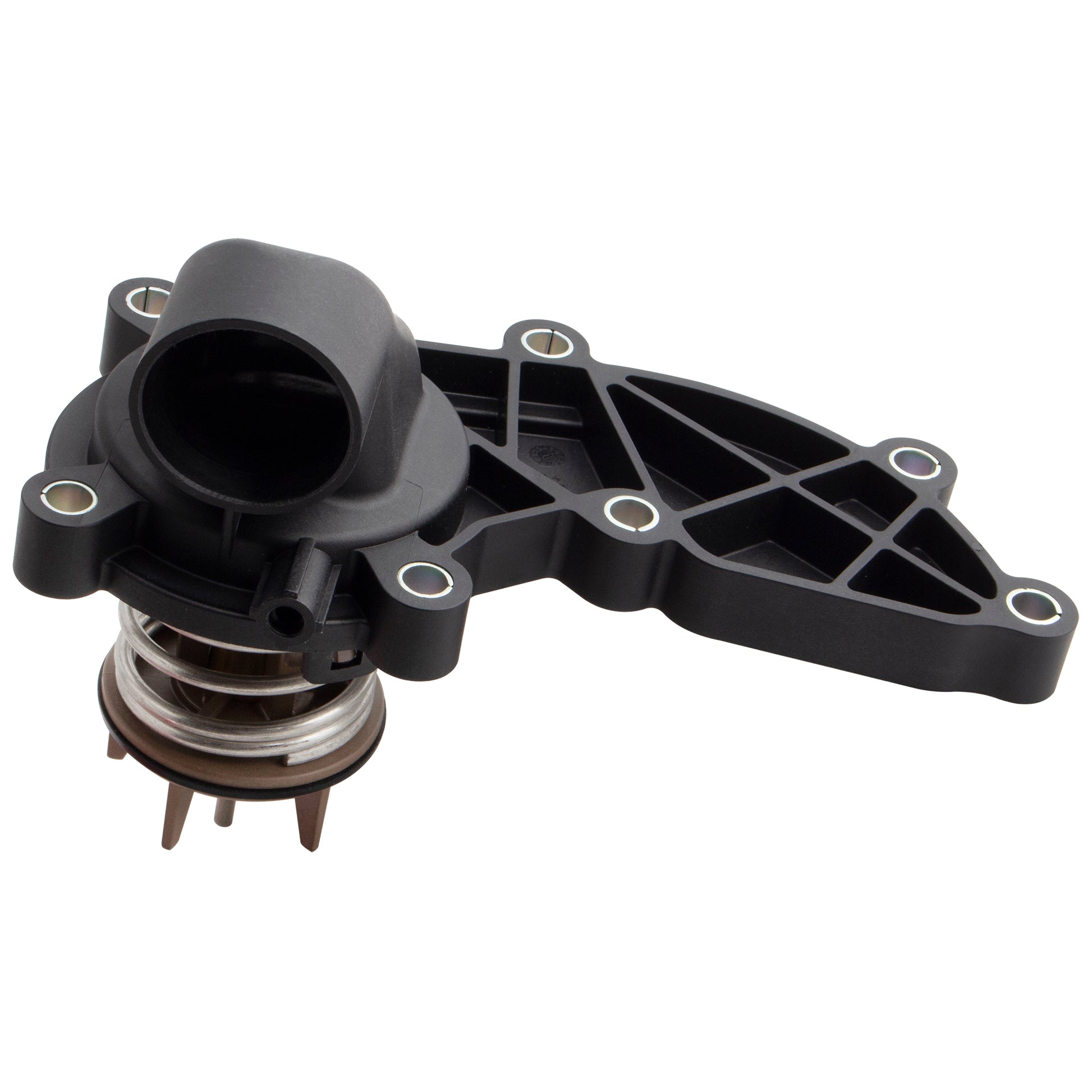 BOXI 902-5218 Engine Coolant Thermostat Housing Assembly Fits for Audi A4 Quattro A5 A6 Quattro A7