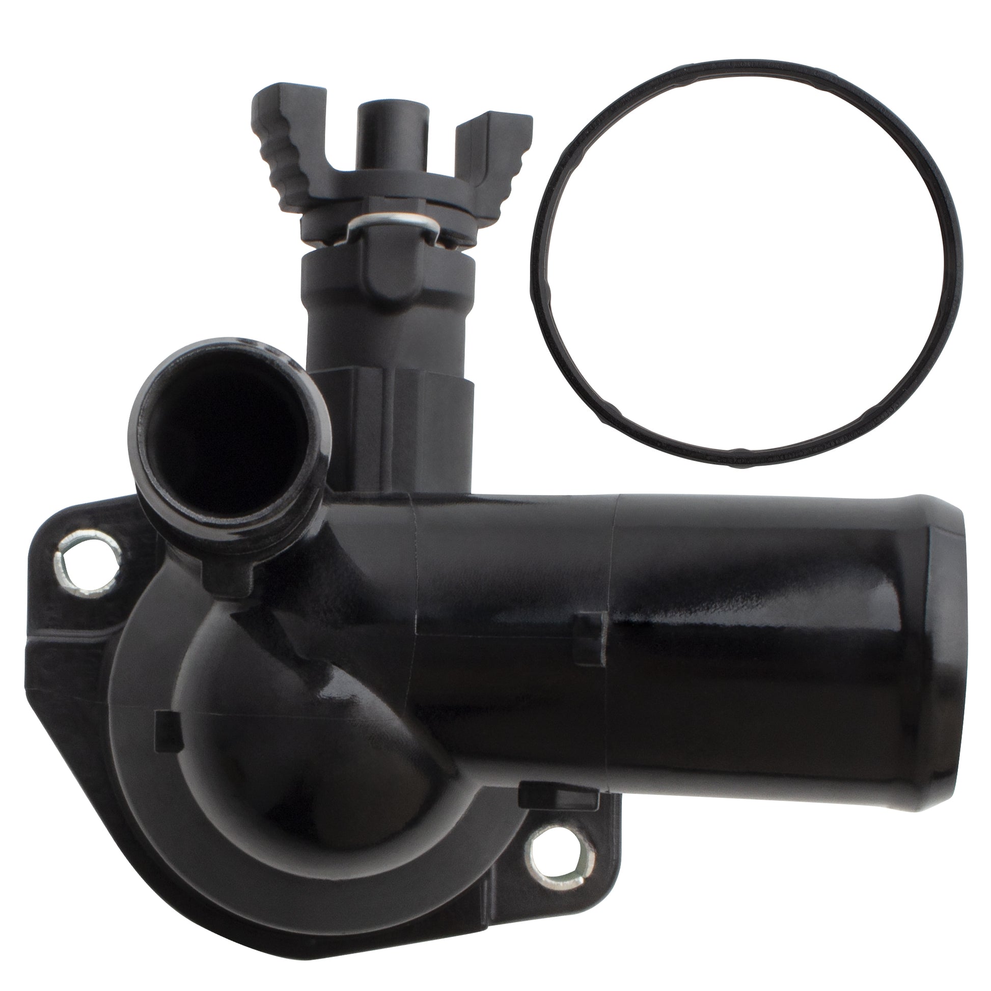 BOXI 902-5178 Engine Coolant Thermostat Housing Assembly Fits for Toyota Prius C 2012 2013 2014 — product photo 2