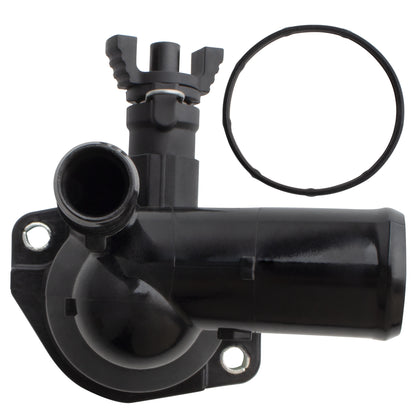 BOXI 902-5178 Engine Coolant Thermostat Housing Assembly Fits for Toyota Prius C 2012 2013 2014 — product photo 2