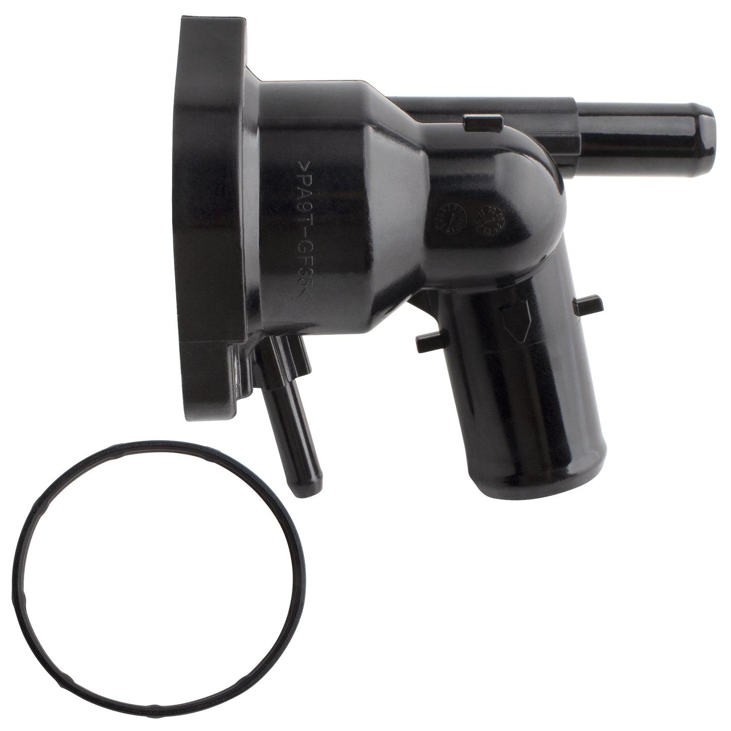 BOXI 902-5178 Engine Coolant Thermostat Housing Assembly Fits for Toyota Prius C 2012 2013 2014 — product photo 3