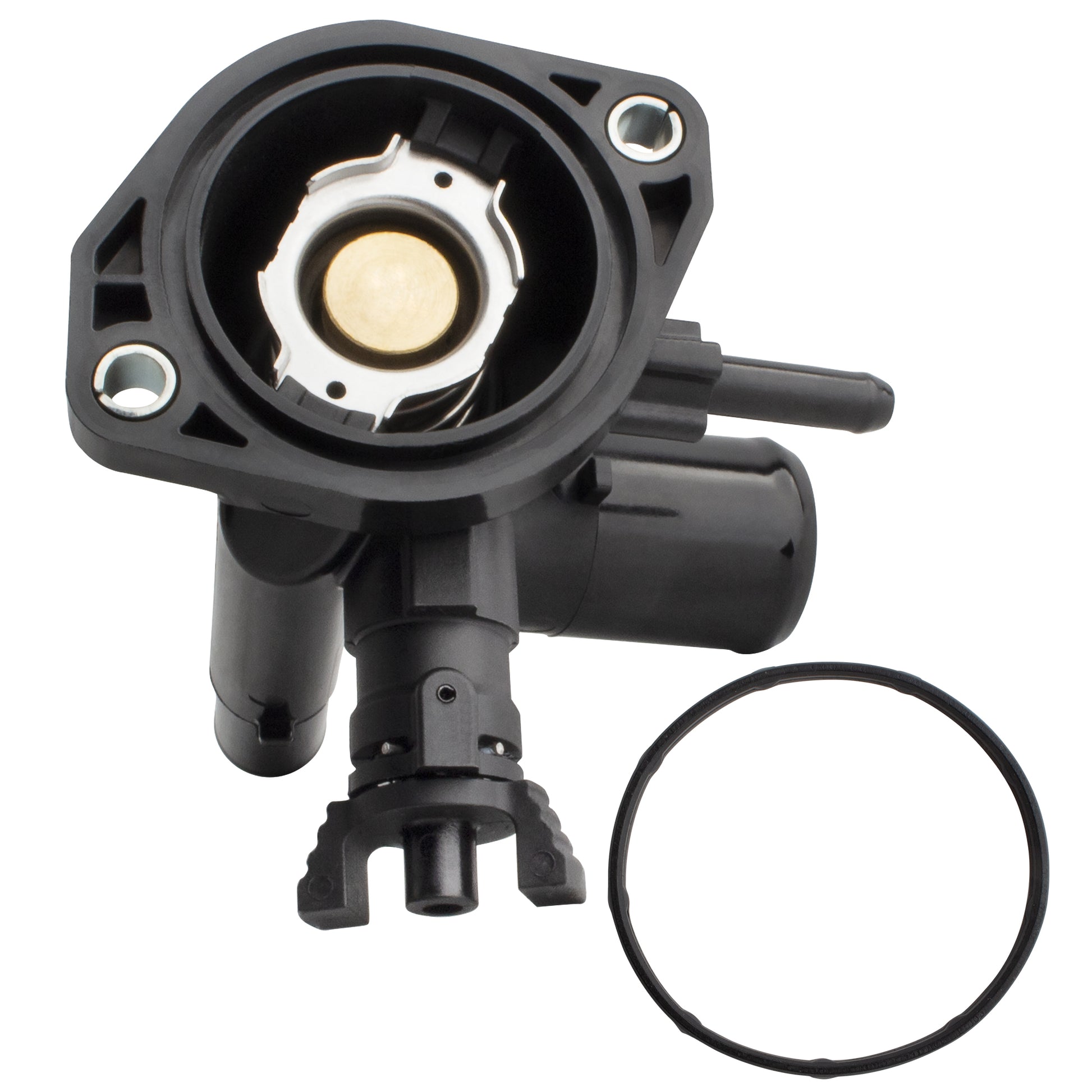 BOXI 902-5178 Engine Coolant Thermostat Housing Assembly Fits for Toyota Prius C 2012 2013 2014 — product photo 4
