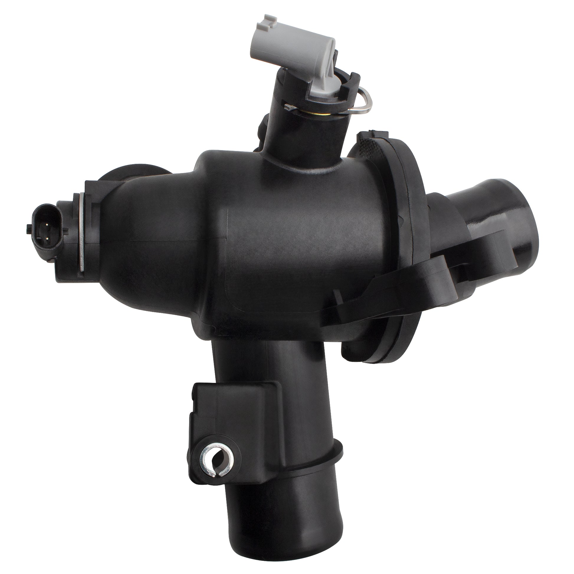 BOXI Engine Coolant Thermostat Housing Assembly with Thermostat and Sensor Fits for Mercedes-Benz — product photo 3