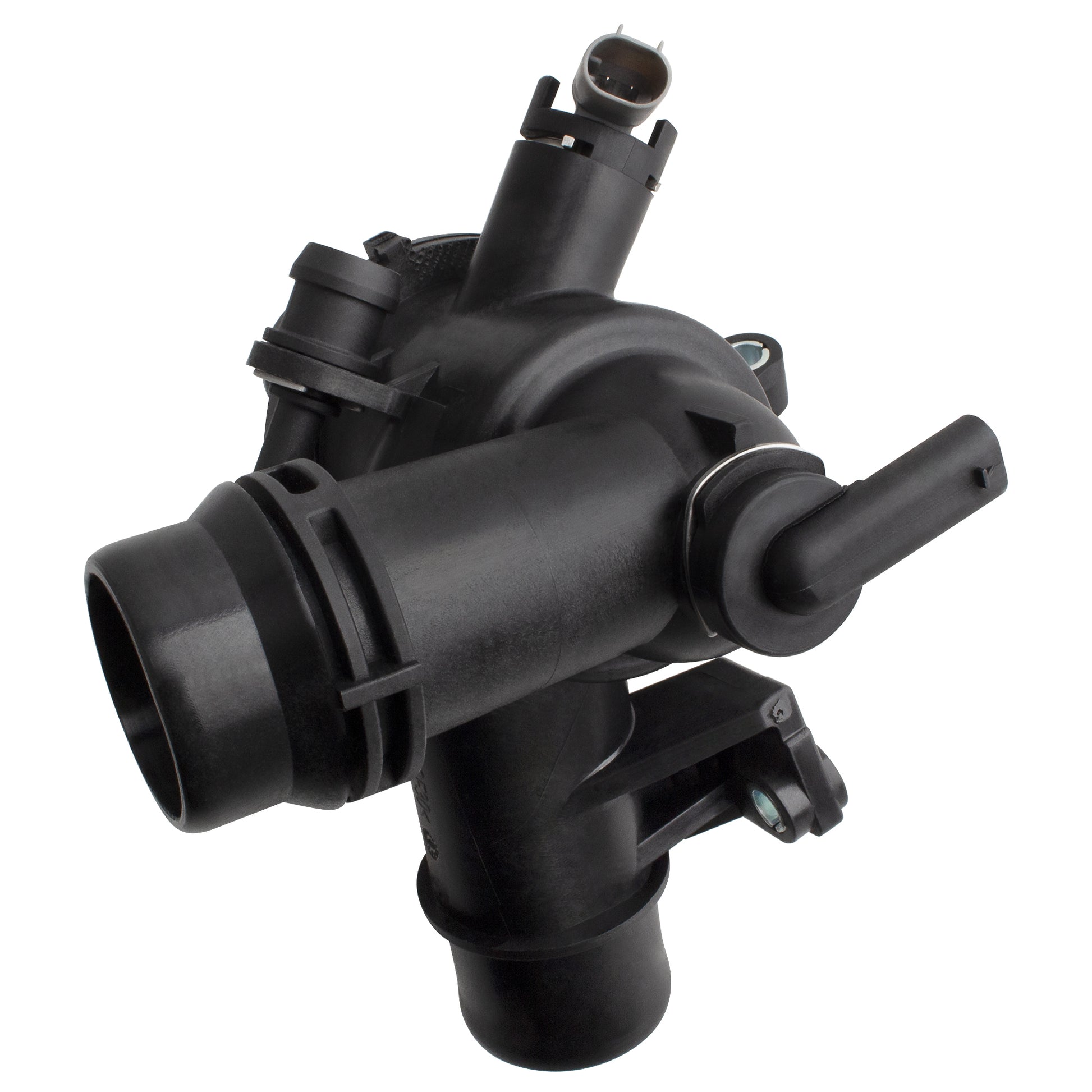BOXI Engine Coolant Thermostat Housing Assembly with Thermostat and Sensor Fits for Mercedes-Benz — product photo 4