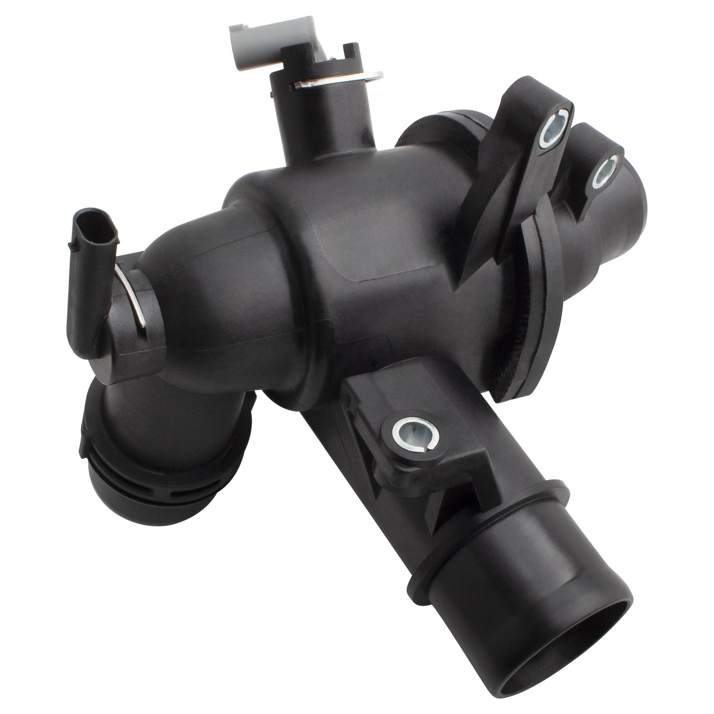 BOXI Engine Coolant Thermostat Housing Assembly with Thermostat and Sensor Fits for Mercedes-Benz — product photo 5