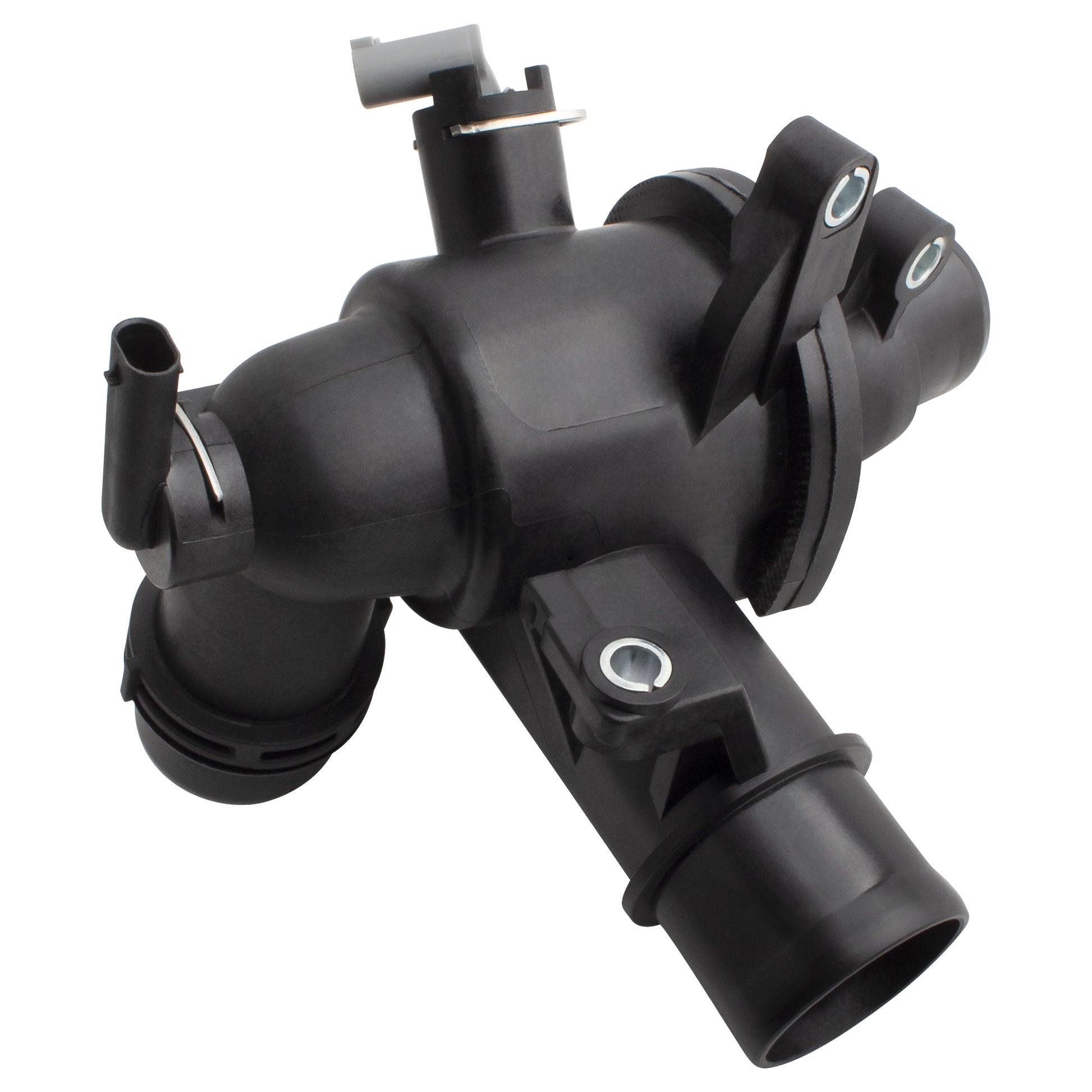 BOXI Engine Coolant Thermostat Housing Assembly with Thermostat and Sensor Fits for Mercedes-Benz — product photo 5