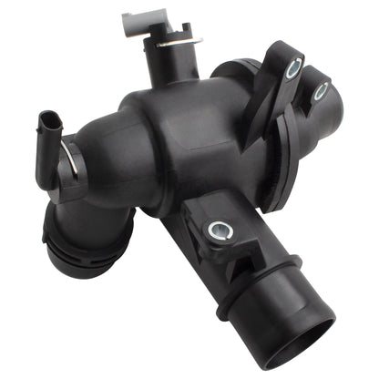 BOXI Engine Coolant Thermostat Housing Assembly with Thermostat and Sensor Fits for Mercedes-Benz — product photo 5