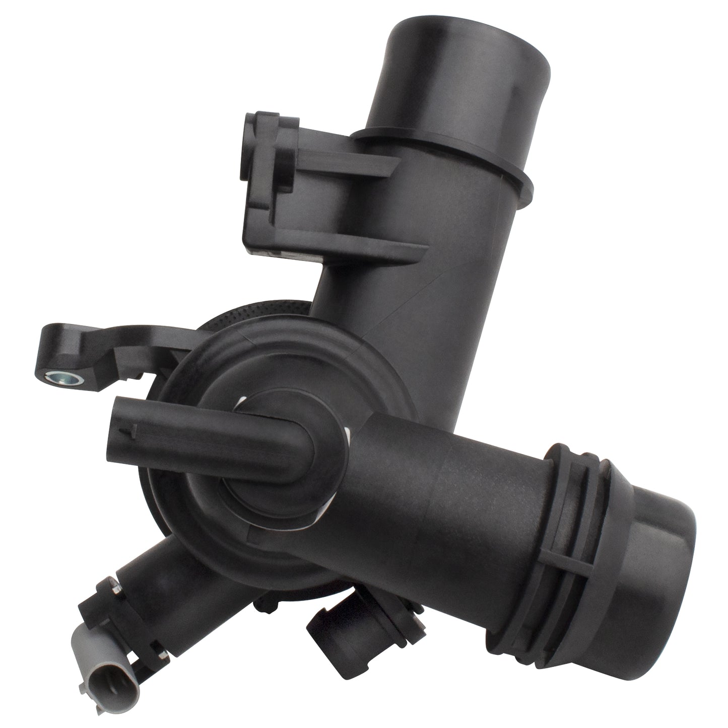 BOXI Engine Coolant Thermostat Housing Assembly with Thermostat and Sensor Fits for Mercedes-Benz — product photo 6