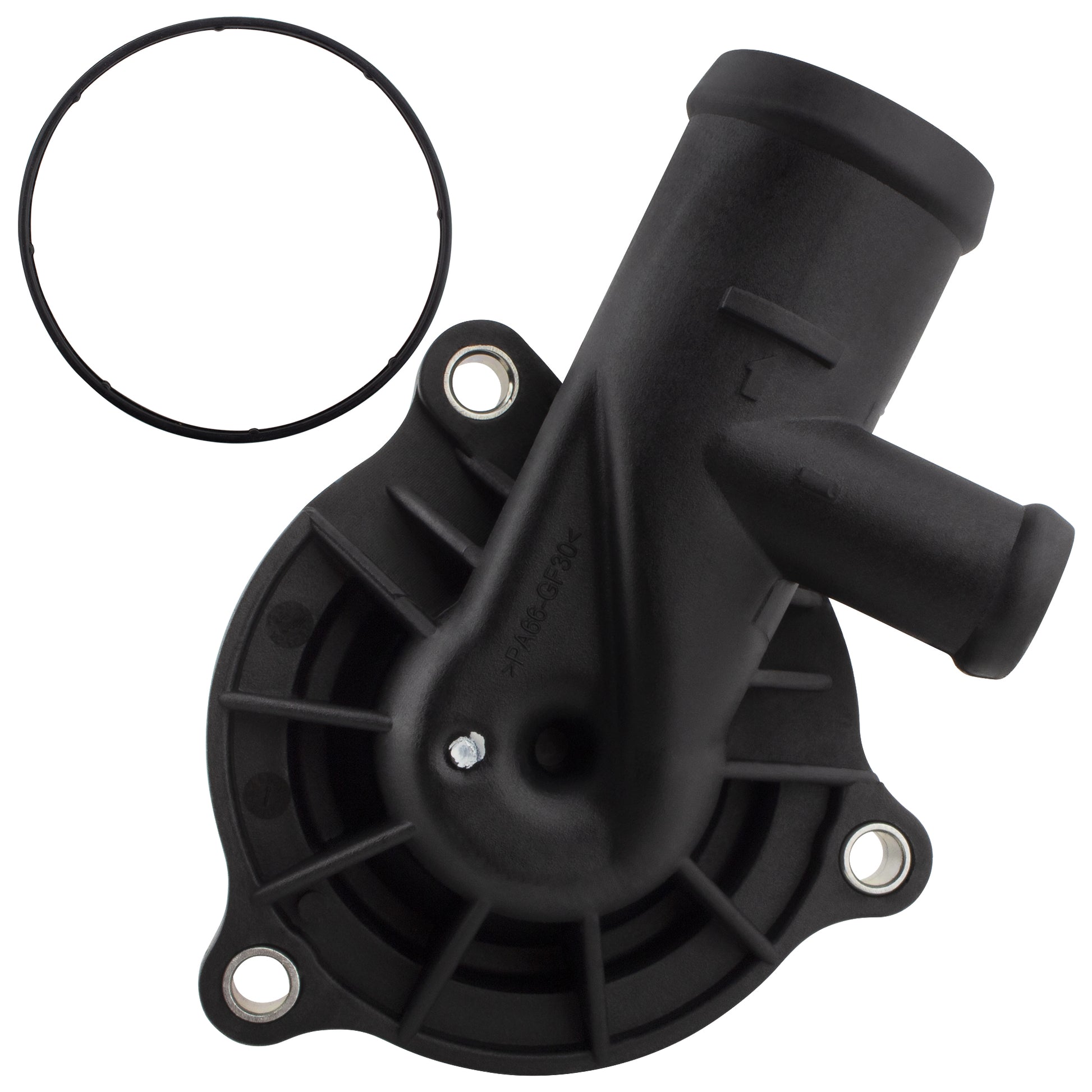 BOXI Engine Coolant Thermostat Housing Assembly with Thermostat Fits for Audi A4 2011-2015 Q5 — product photo 2