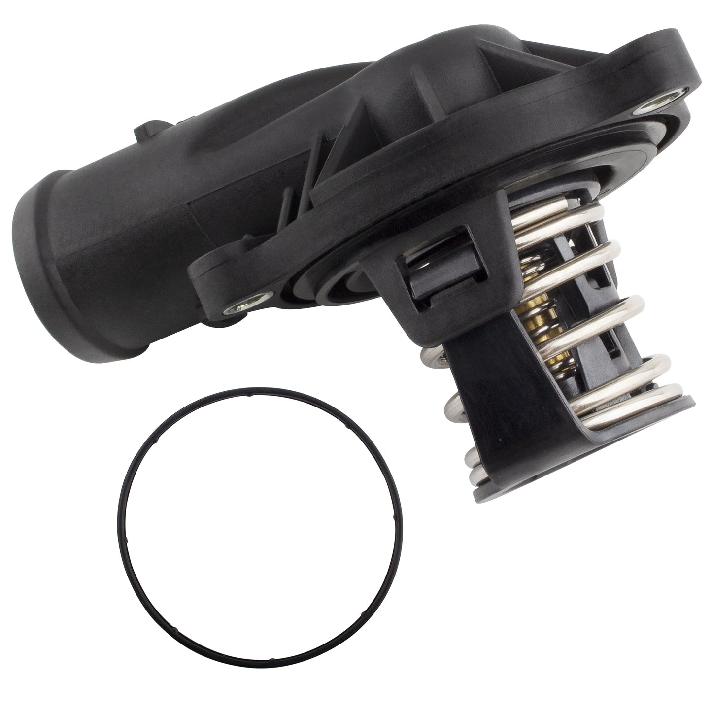 BOXI Engine Coolant Thermostat Housing Assembly with Thermostat Fits for Audi A4 2011-2015 Q5 — product photo 3