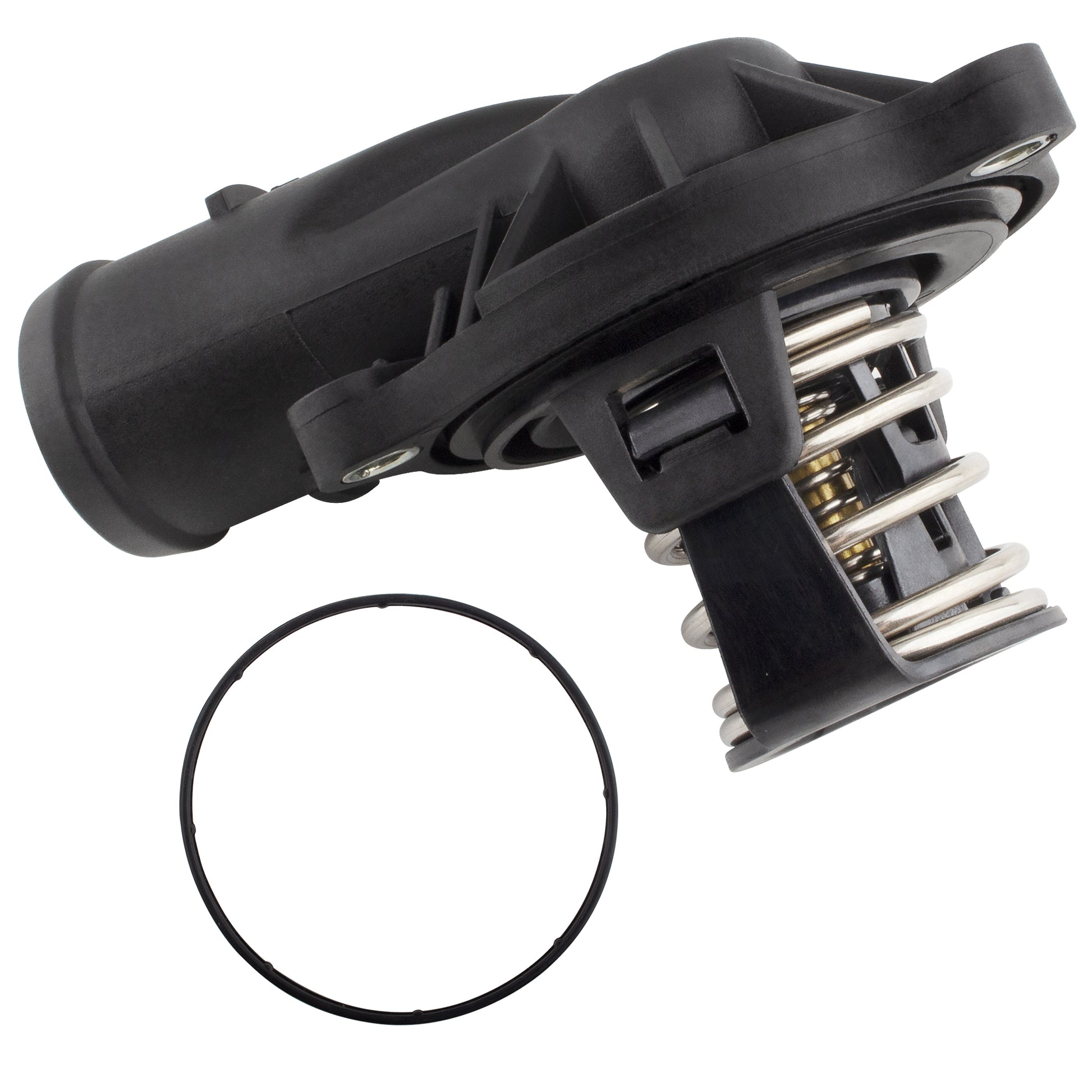 BOXI Engine Coolant Thermostat Housing Assembly with Thermostat Fits for Audi A4 2011-2015 Q5 — product photo 3