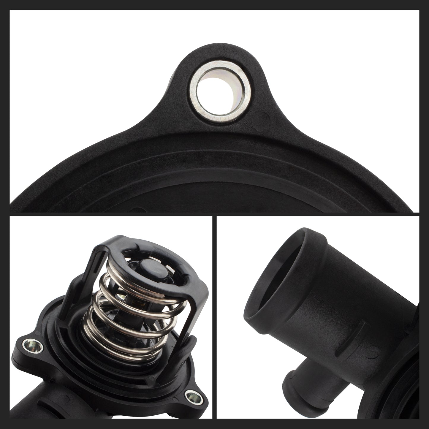 BOXI Engine Coolant Thermostat Housing Assembly with Thermostat Fits for Audi A4 2011-2015 Q5 — product photo 7