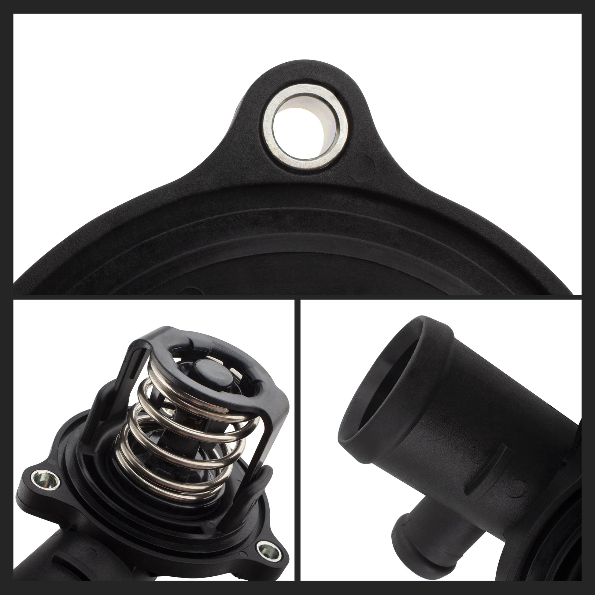 BOXI Engine Coolant Thermostat Housing Assembly with Thermostat Fits for Audi A4 2011-2015 Q5 — product photo 7
