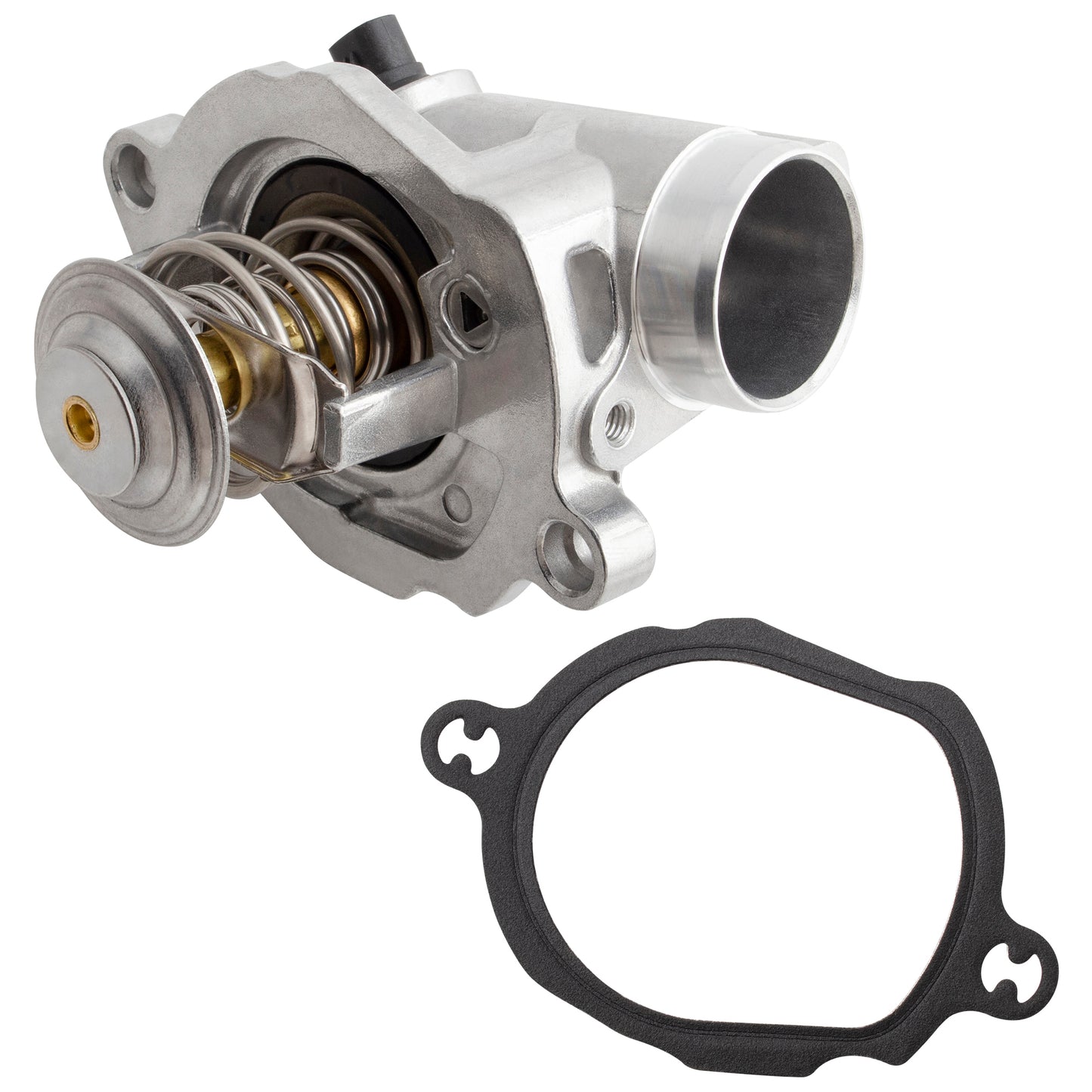 BOXI 902-5184 Engine Coolant Thermostat Housing Assembly Fit for Mercedes-Benz CLK500 CLK550 E500 — product photo 3