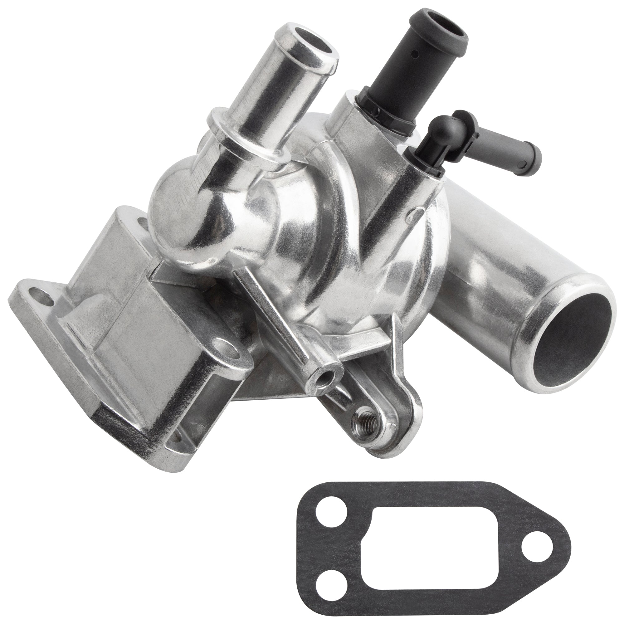 BOXI 902-3042 Engine Coolant Thermostat Housing Assembly Fits for Jeep Liberty 2005-2006