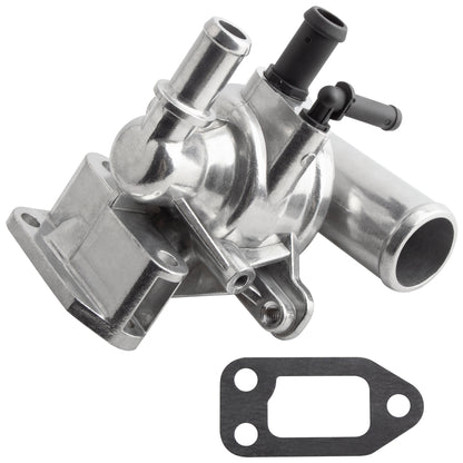 BOXI 902-3042 Engine Coolant Thermostat Housing Assembly Fits for Jeep Liberty 2005-2006