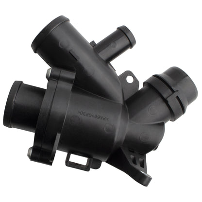 BOXI 902-5169 Engine Coolant Thermostat Housing Assembly Fit for Jaguar F-Type XF XFR XJ XJR XK XKR