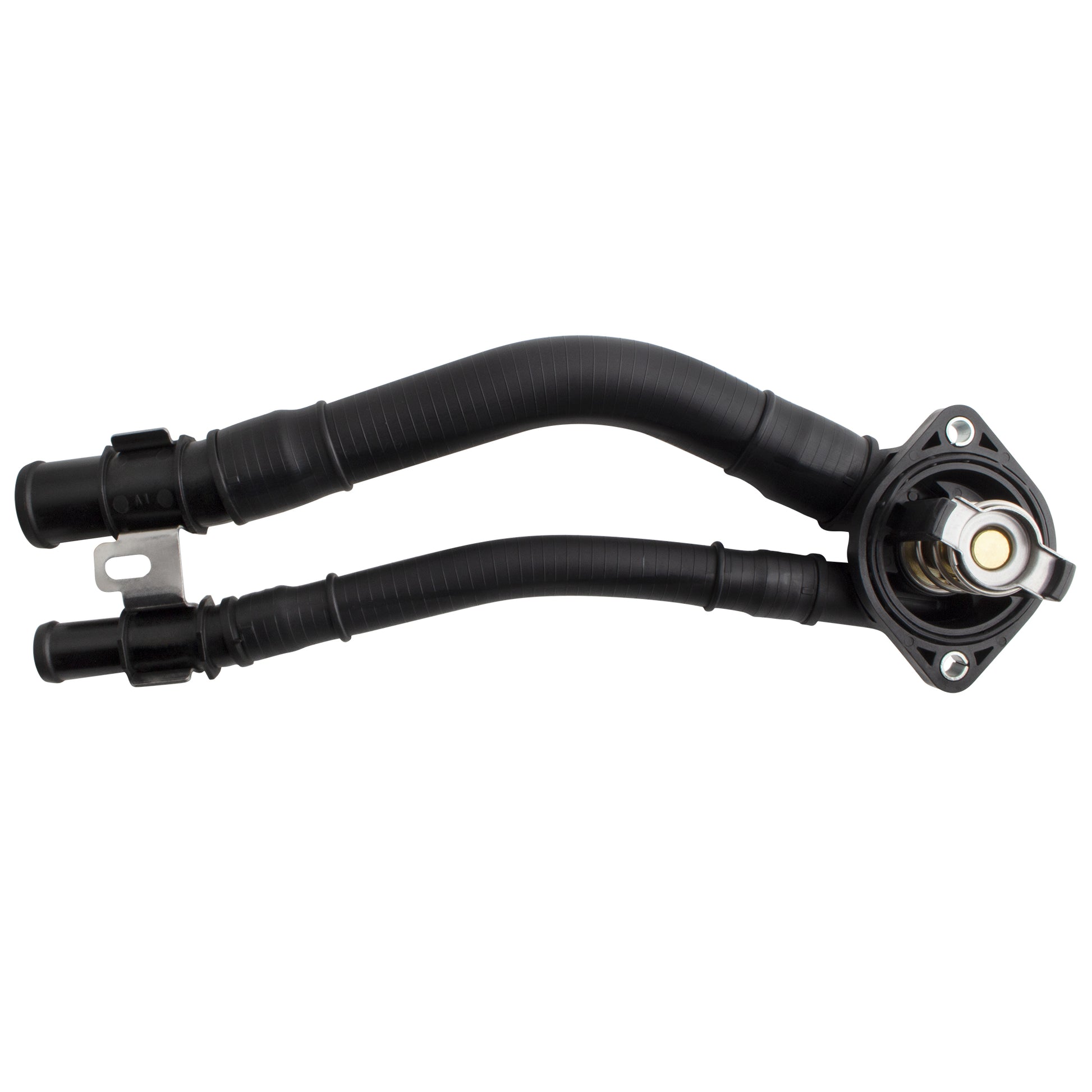 BOXI 902-5176 Engine Coolant Thermostat Housing Assembly Fits for Smart Fortwo 2008-2018 L3 1.0L