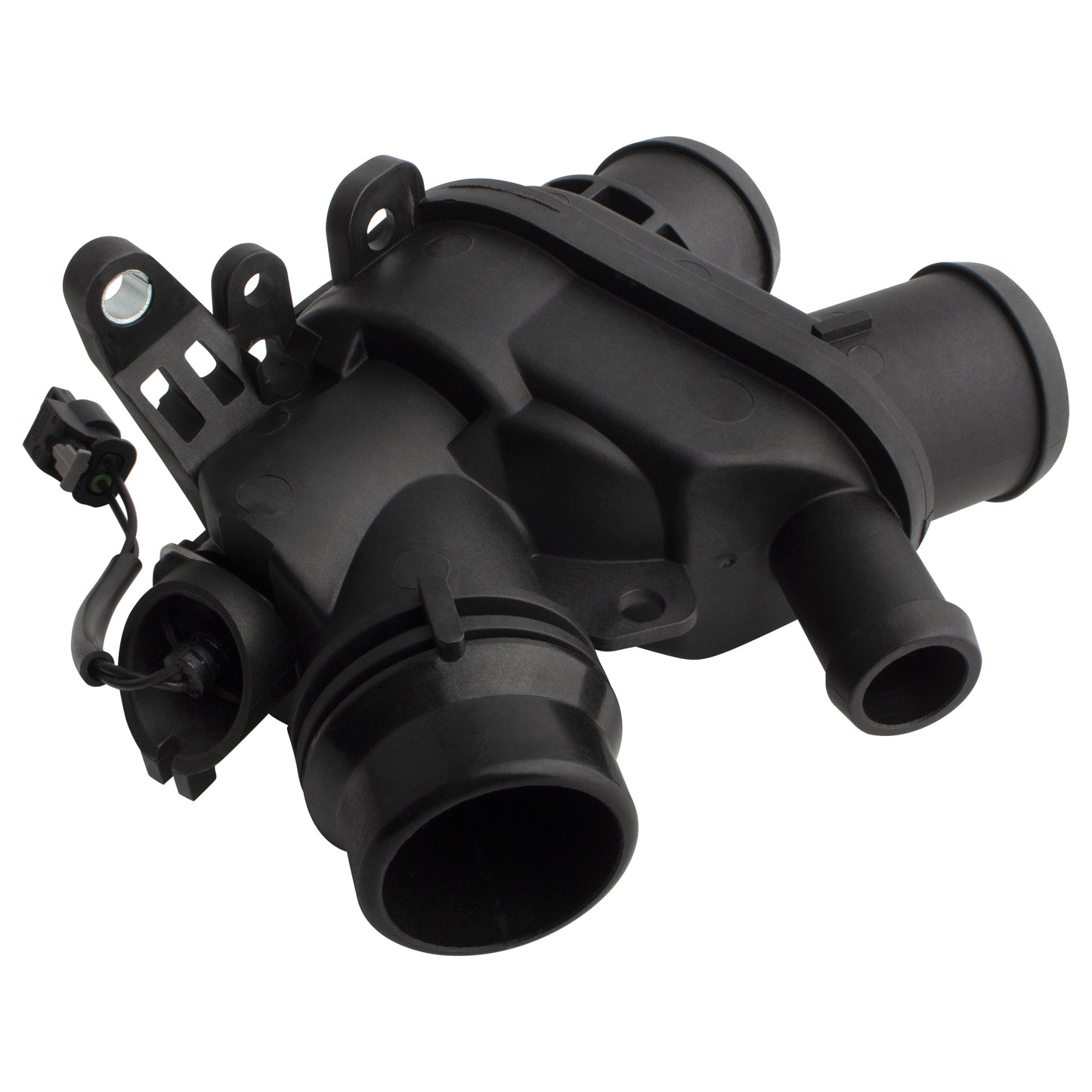BOXI 902-5215 Engine Coolant Thermostat Housing Assembly Fits for Jaguar F-Type 2017-2018