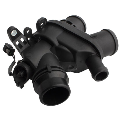 BOXI 902-5215 Engine Coolant Thermostat Housing Assembly Fits for Jaguar F-Type 2017-2018