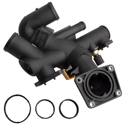 BOXI Engine Coolant Thermostat Housing Assembly Fits for Jaguar XF S-Type Super V8 Vanden Plas XJ8 — product photo 2