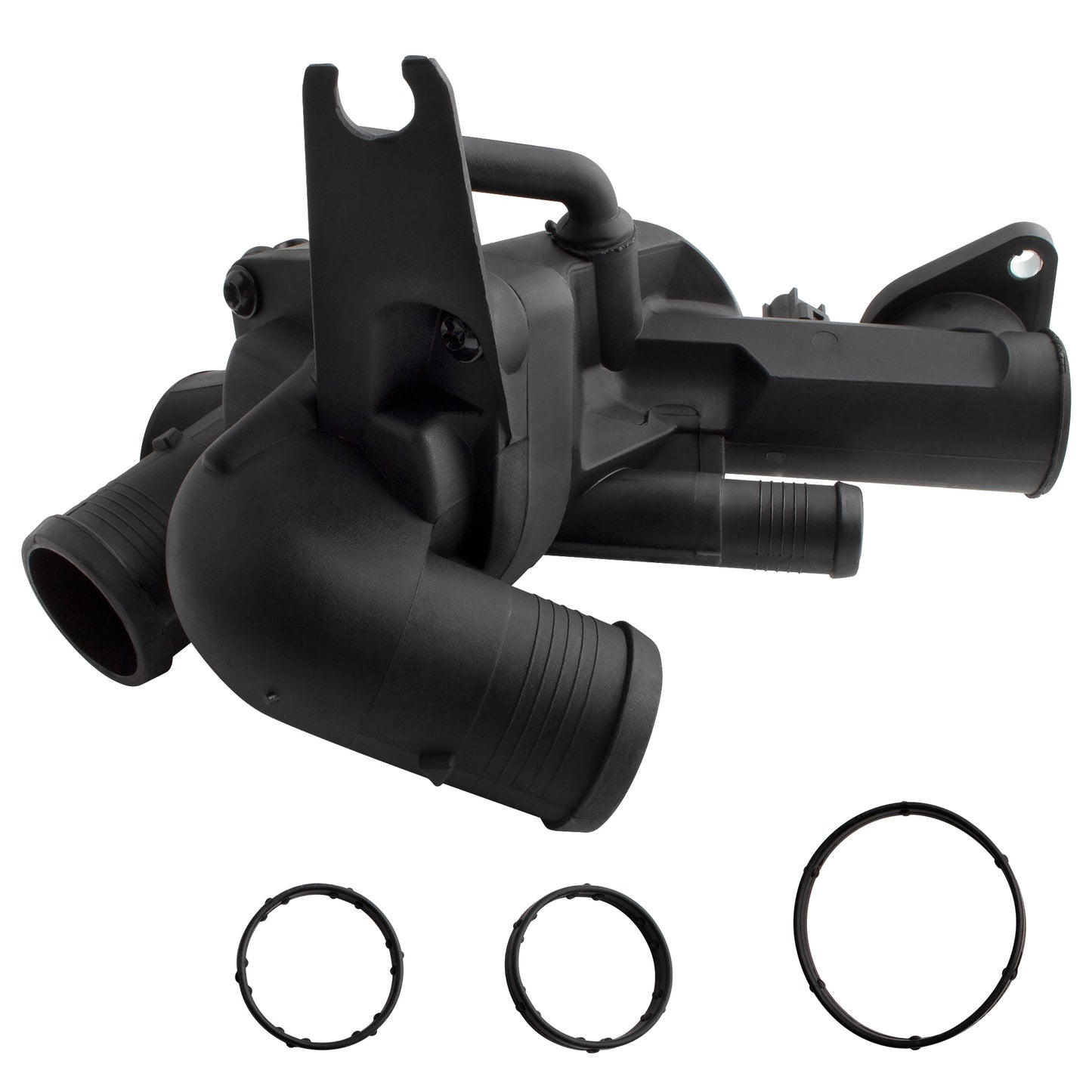 BOXI Engine Coolant Thermostat Housing Assembly Fits for Jaguar XF S-Type Super V8 Vanden Plas XJ8 — product photo 3