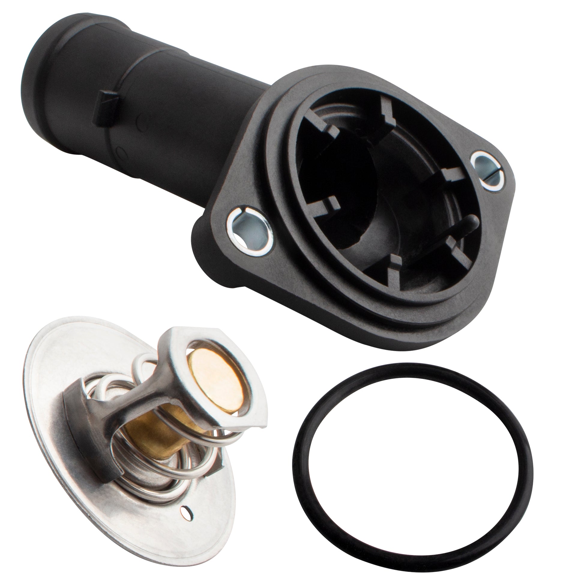 BOXI Engine Coolant Thermostat Housing Assembly Fits for Audi A3 2009 2010 2011 2012 2013 — product photo 2