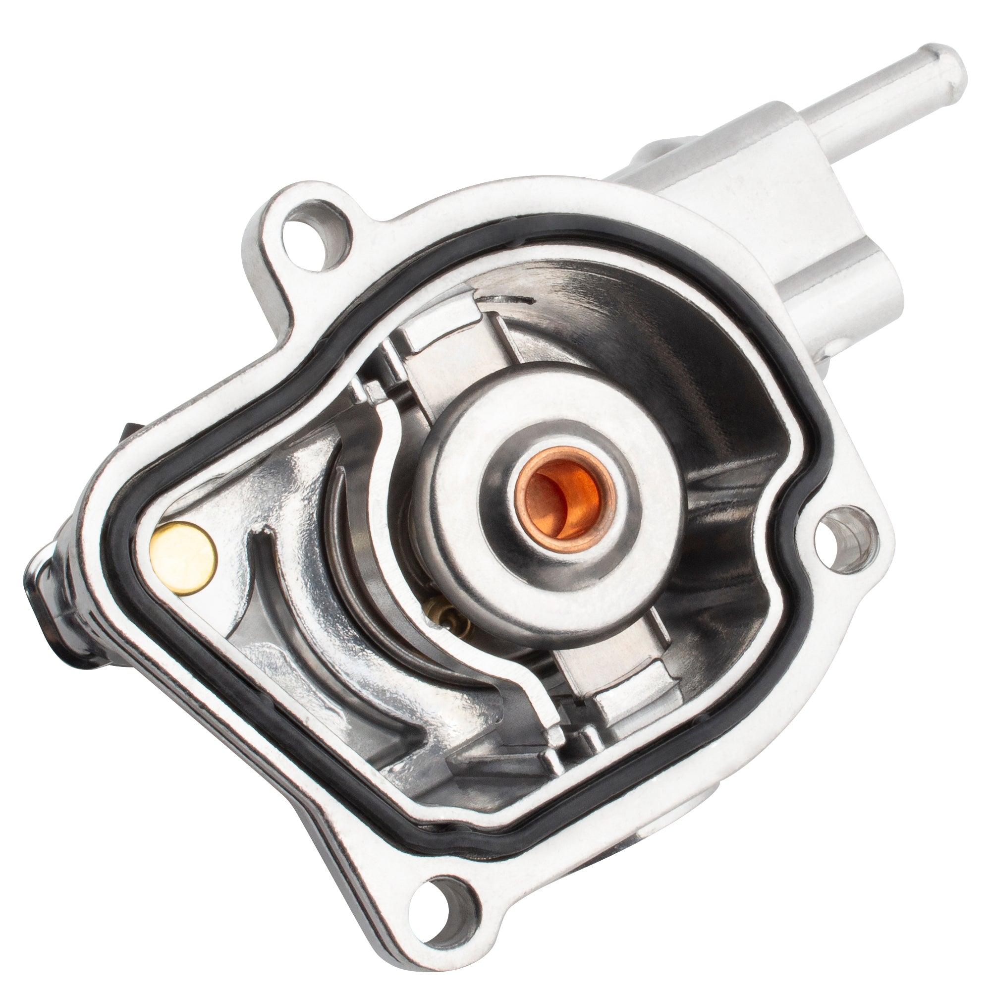 BOXI Engine Coolant Thermostat Housing Assembly Fits for Mercedes-Benz E320 W211 2005-2006 L6 3.2L