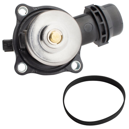 BOXI 11531436042 Engine Coolant Thermostat Housing Assembly Fit for BMW 316i 1998-2006 318i E46