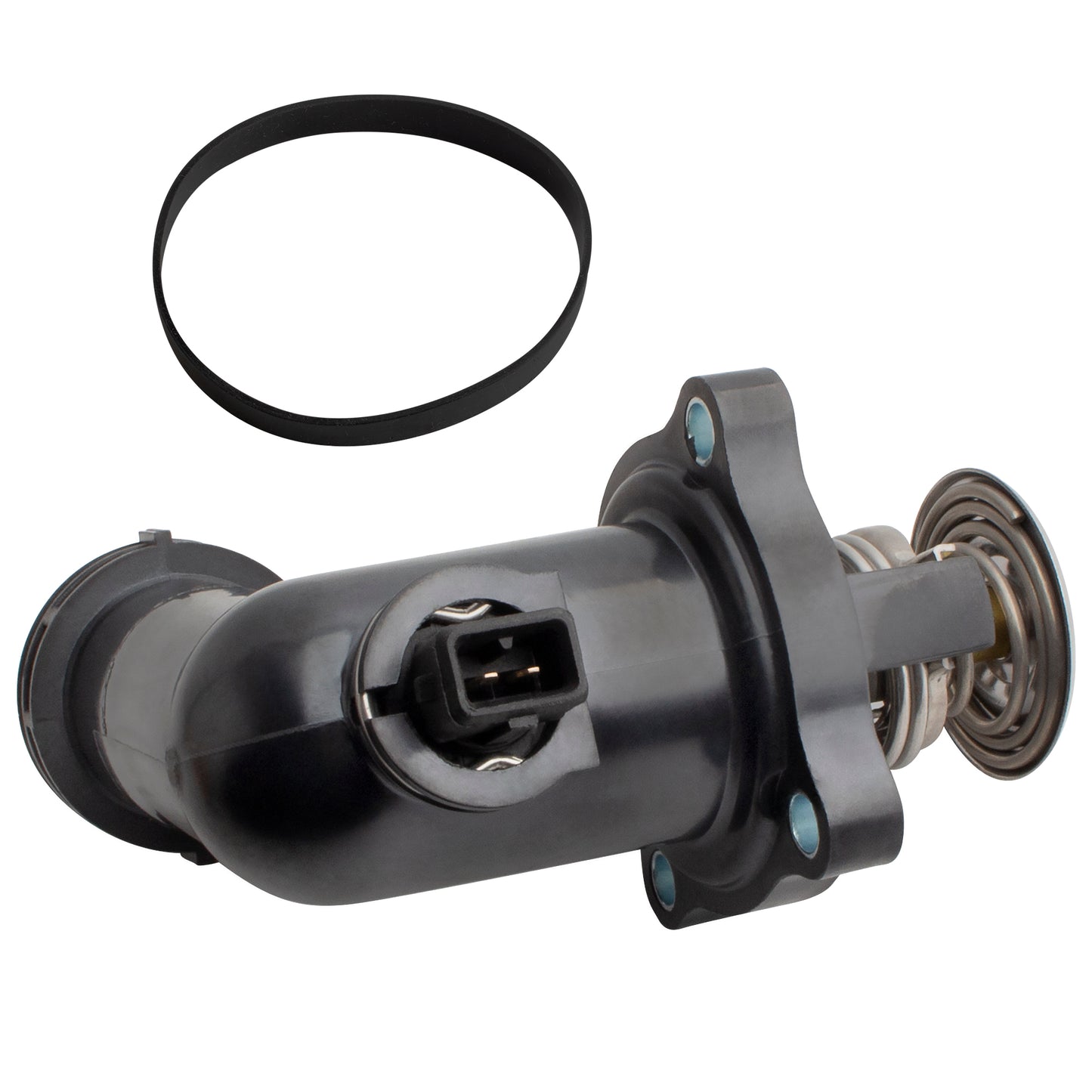 BOXI 11531436042 Engine Coolant Thermostat Housing Assembly Fit for BMW 316i 1998-2006 318i E46 — product photo 2